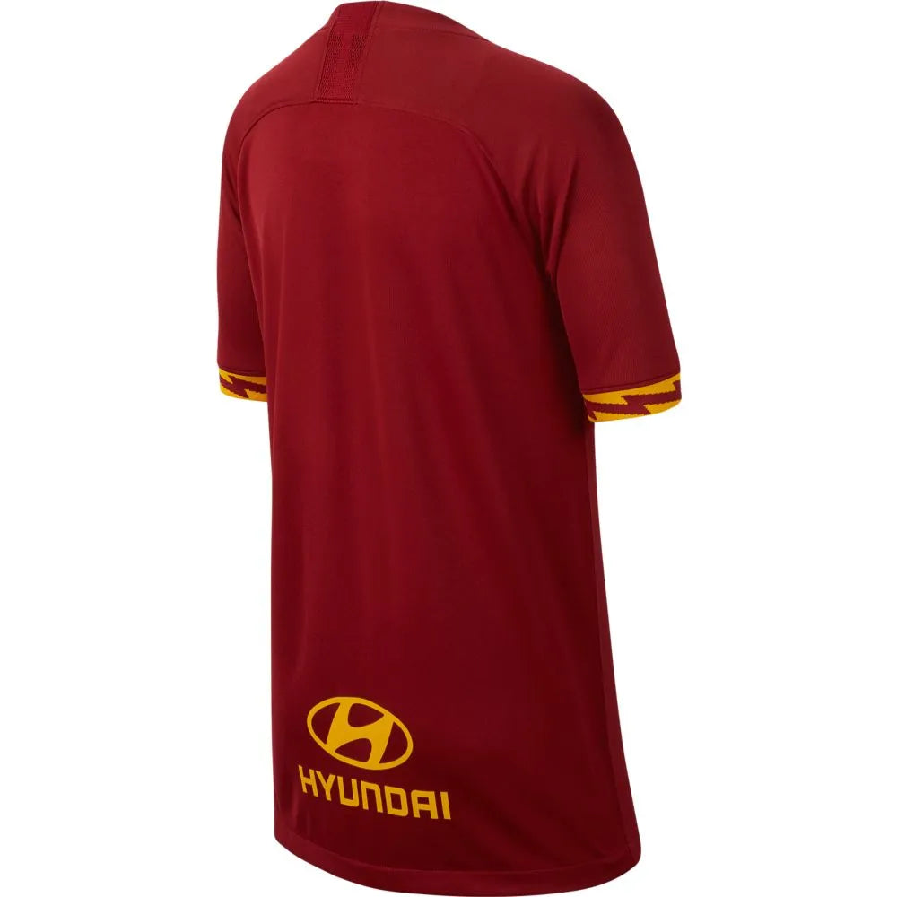 Nike 2019-20 Roma YOUTH Home Jersey - Red-Yellow
