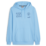 Puma 2023-24 Manchester City Men's Ftbl Core Graphic Hoody (Front)