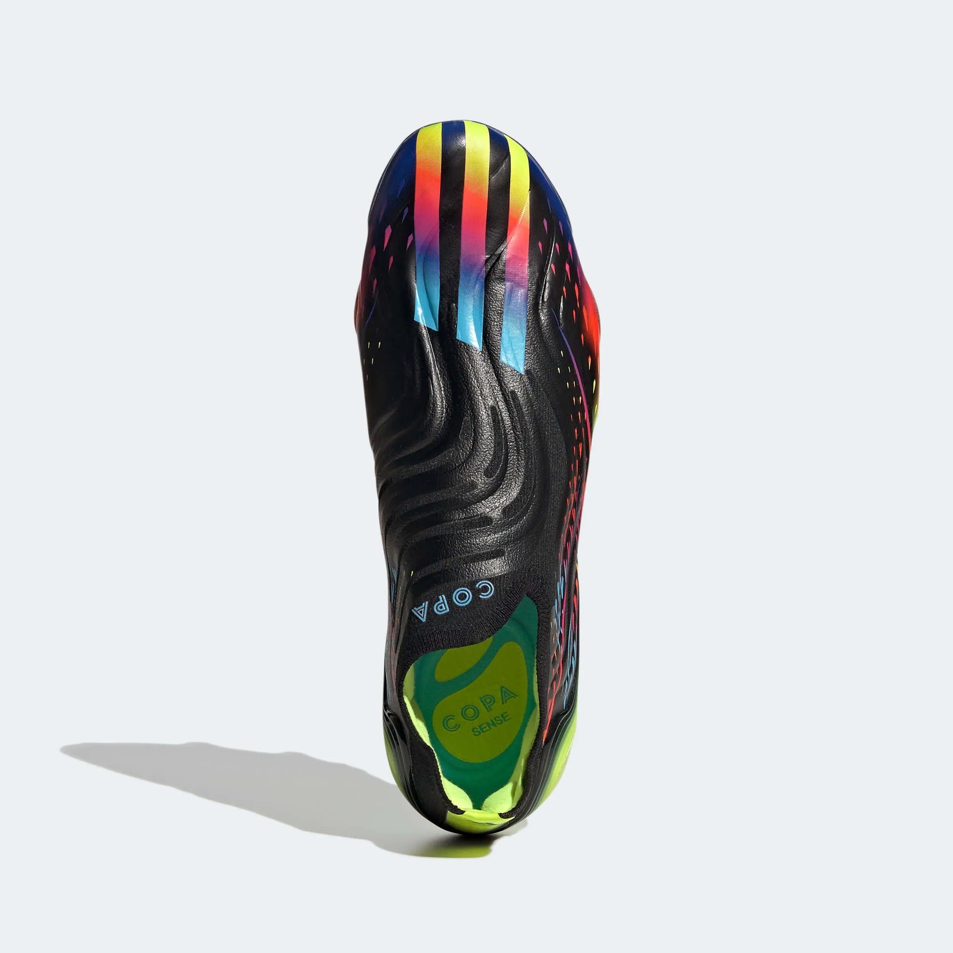 adidas Copa Sense+ FG - Black-Solar Yellow (Top)