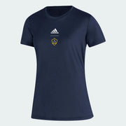 adidas 2022 LA Galaxy Womens Creator SS Tee - Navy (Front)