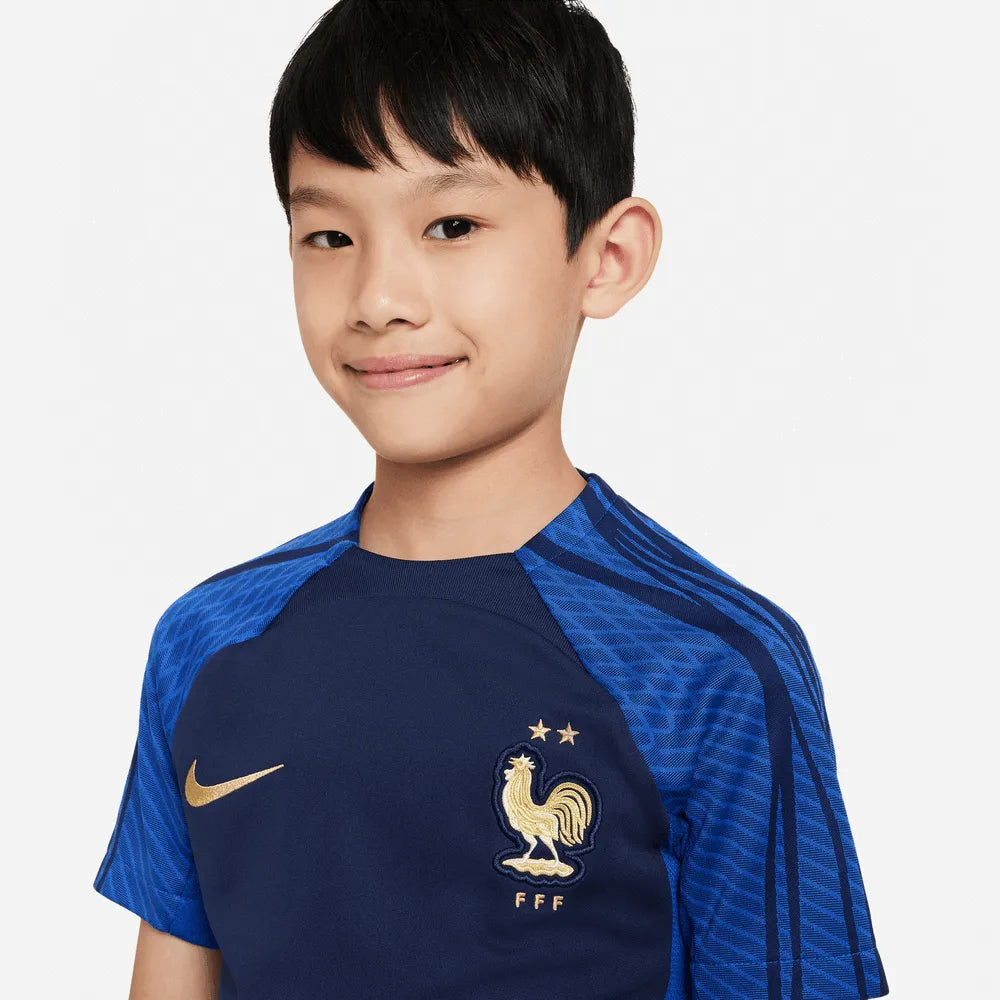 Nike 2022-23 France Youth Strike Top (Detail 1)