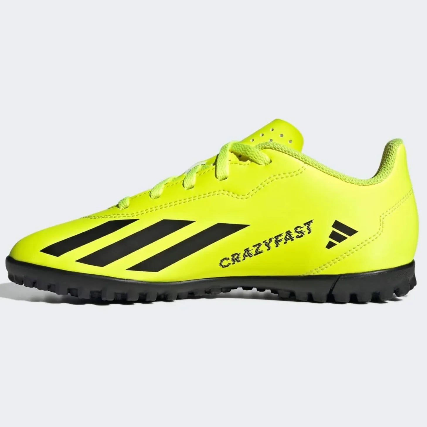 adidas Kids X Crazyfast Club Turf - Solar Energy Pack (SP24) (Side 2)