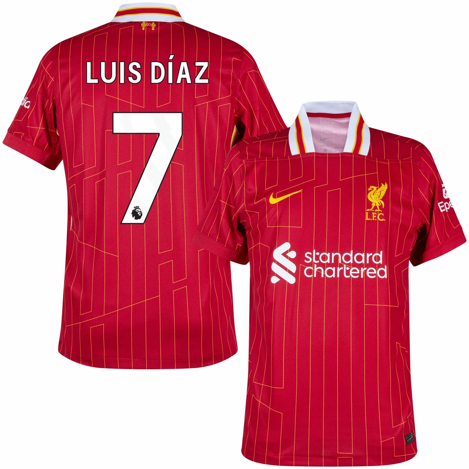 Nike 2024-25 Liverpool Youth Stadium Home Jersey (Luis Diaz)