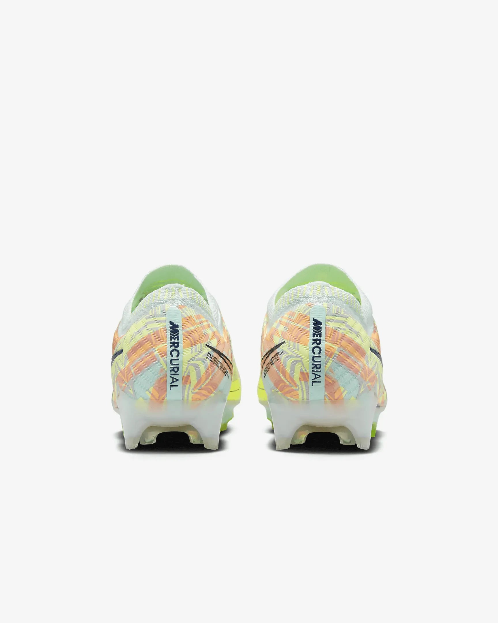 Nike Zoom Vapor 15 Elite FG - Barely Green-Blackened Blue (Pair - Back)