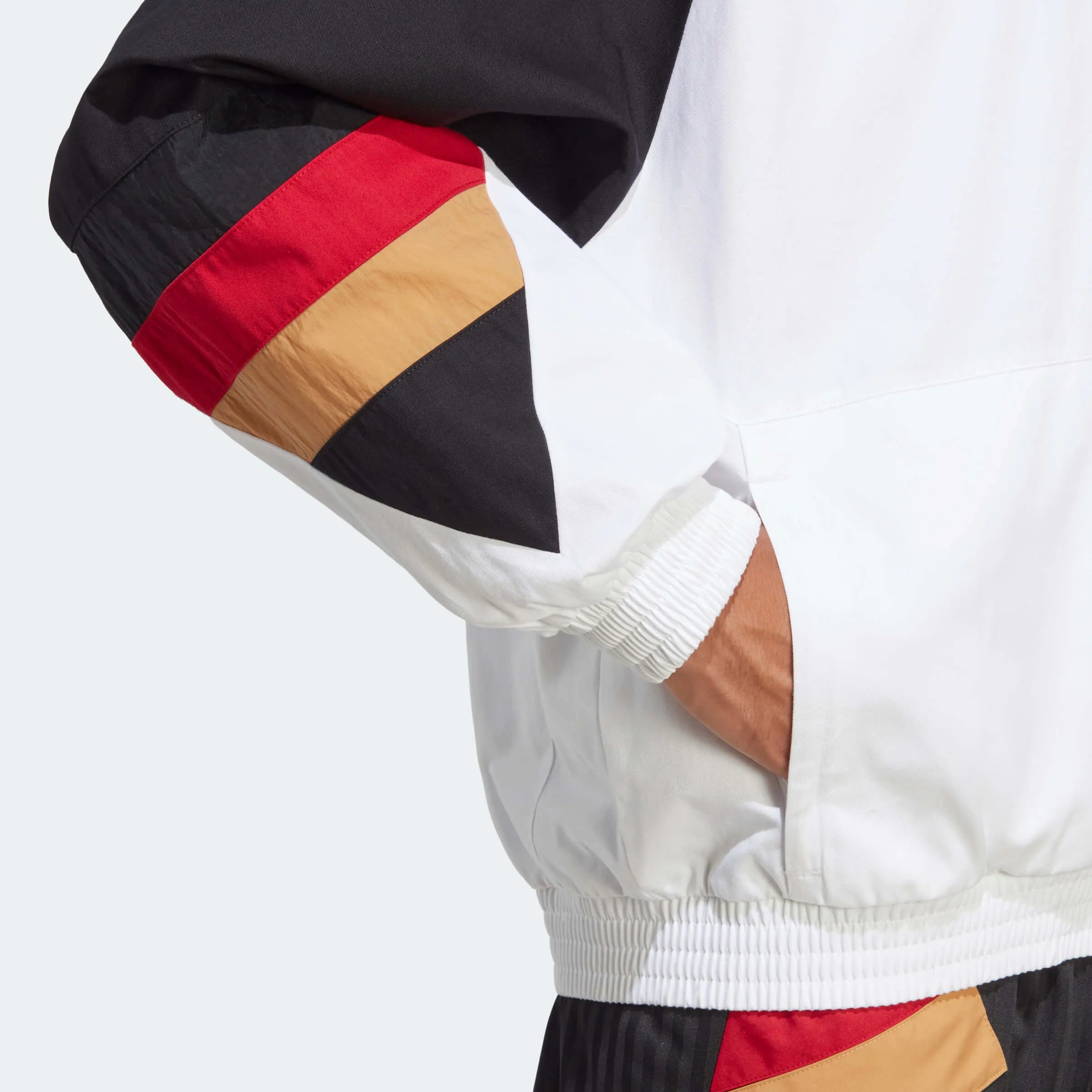 adidas 2022-23 Germany Icon Jacket - Black-White (Detail 2)