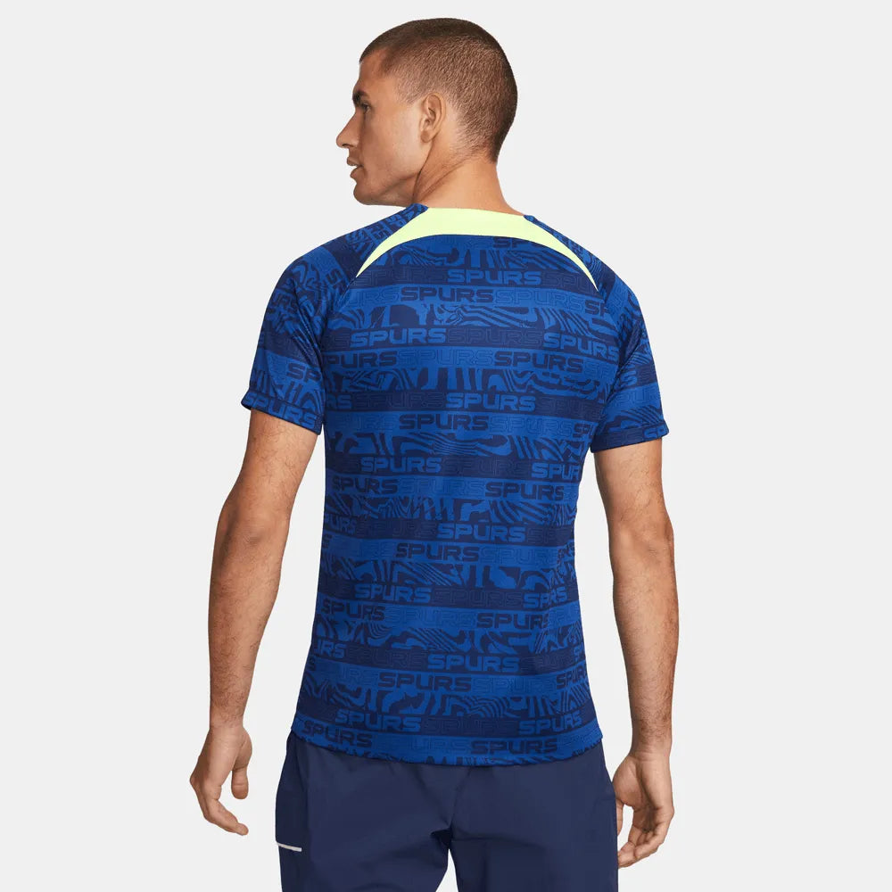 Nike 2022-23 Tottenham Pre-Match Jersey - Indigo Force-Volt (Model - Back)