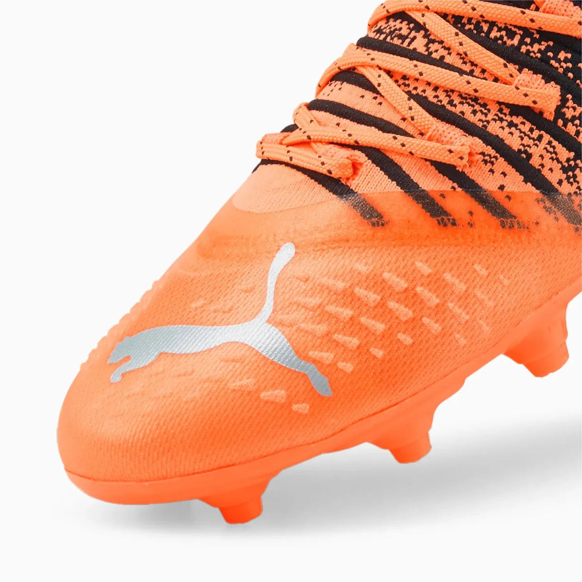 Puma Kids Future 2.3 FG-AG - Neon Citrus-Silver-Black (Detail 1)