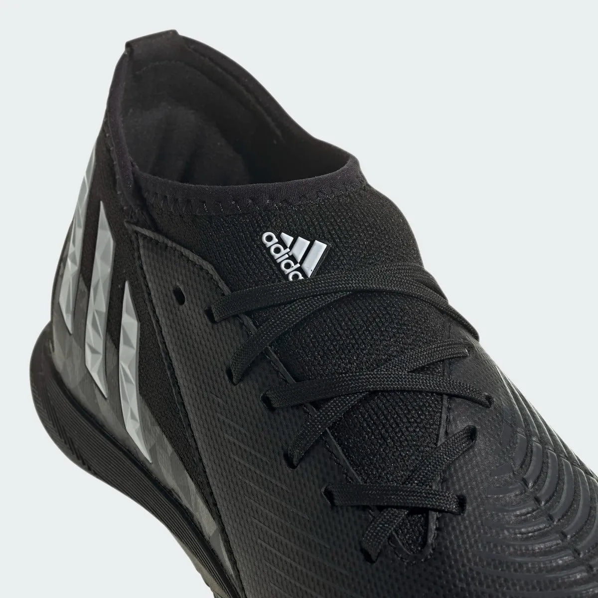 adidas JR Predator Edge .3 Indoor - Black-White (Detail 1)