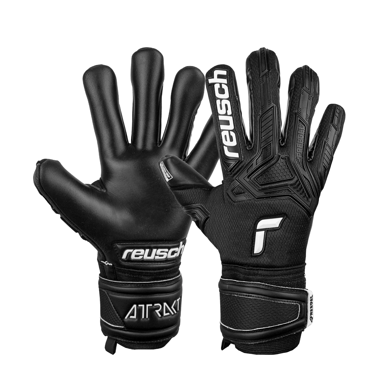 Reusch Attrakt Freegel Infinity FS Goalkeeper Glove - Black (Pair)
