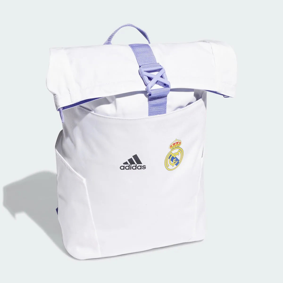 adidas 2022-23 Real Madrid Backpack - White-Purple (Diagonal)