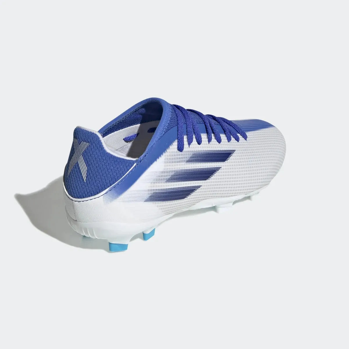 adidas JR X Speedflow .3 FG - White-Hi Res Blue (Diagonal 2)