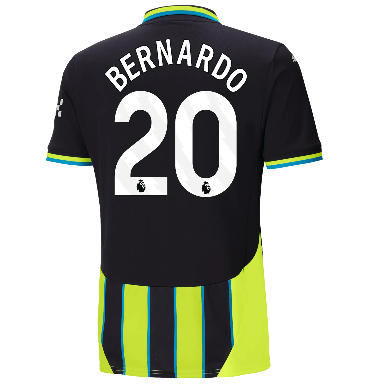 Puma 2024-25 Manchester City Men's Stadium Away Jersey (Bernardo)