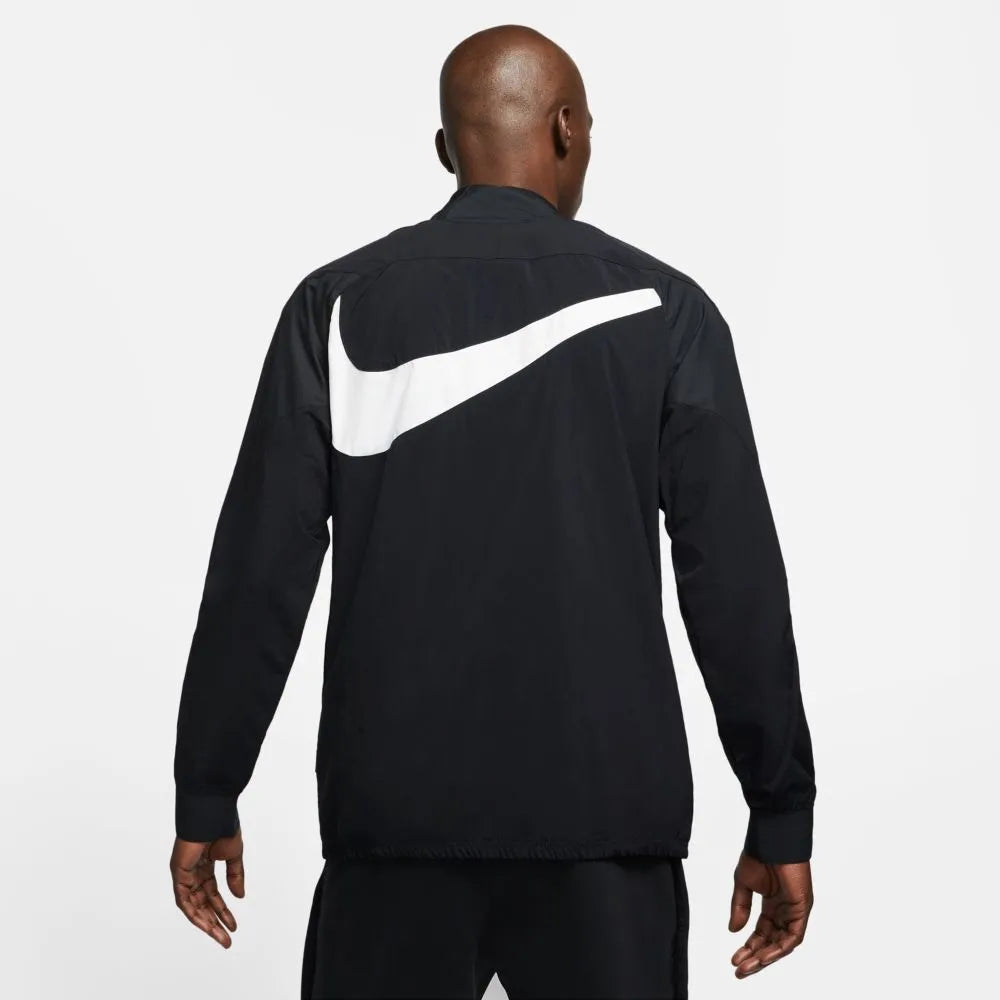 Nike FC AWF Woven Track Jacket - Black-White (Back)