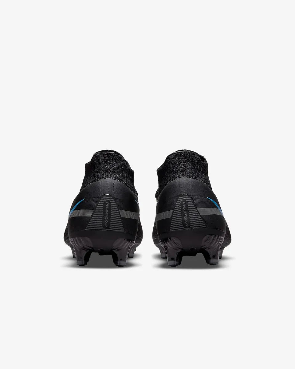 Nike Phantom GT2 PRO DF FG - Black-Blue (Pair - Back)