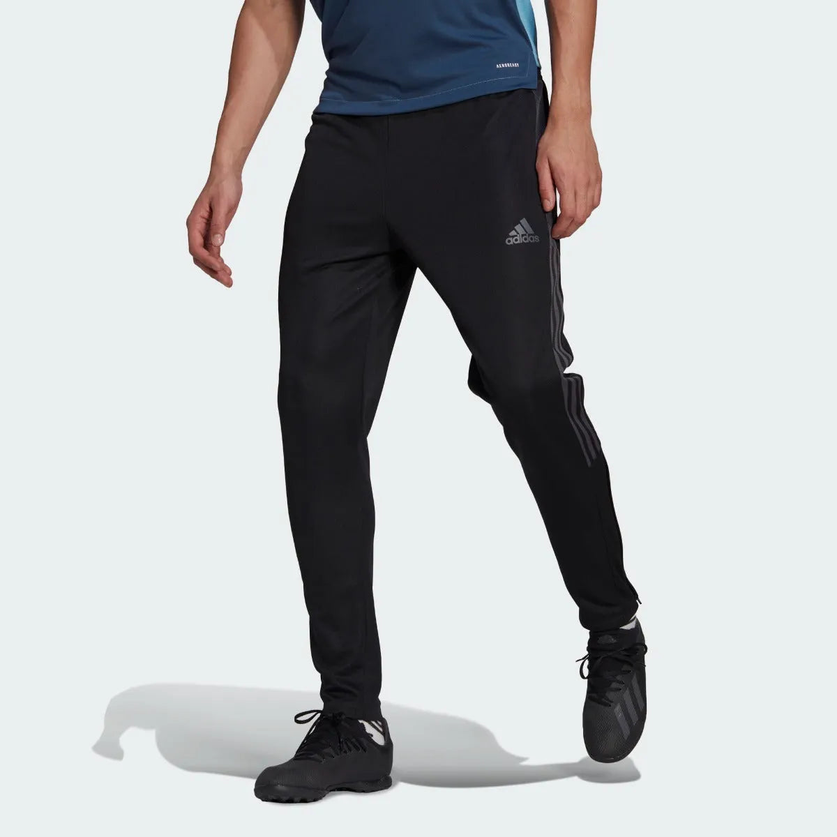 Adidas Tiro Track Pants CU - Black (Model - Front)