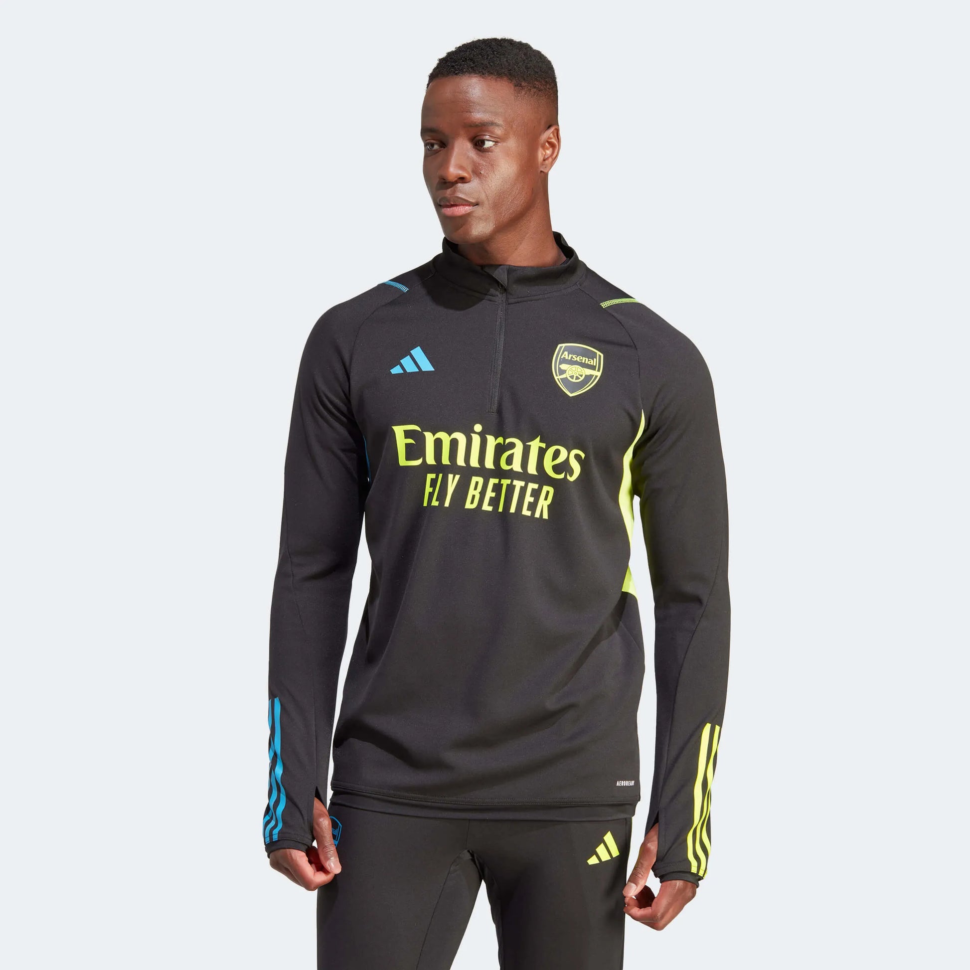 adidas 2023-24 Arsenal Men's Training Top (Model - Front)