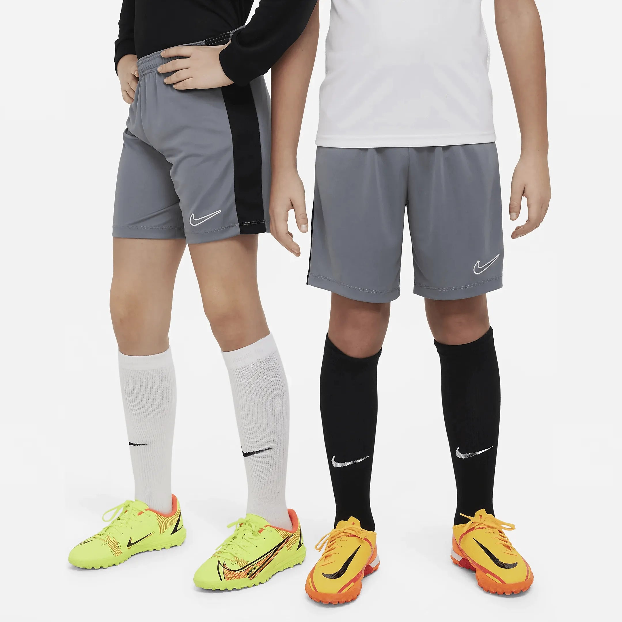 Nike Dri-Fit Academy 23 Youth Shorts Grey-Black (Models - Front)