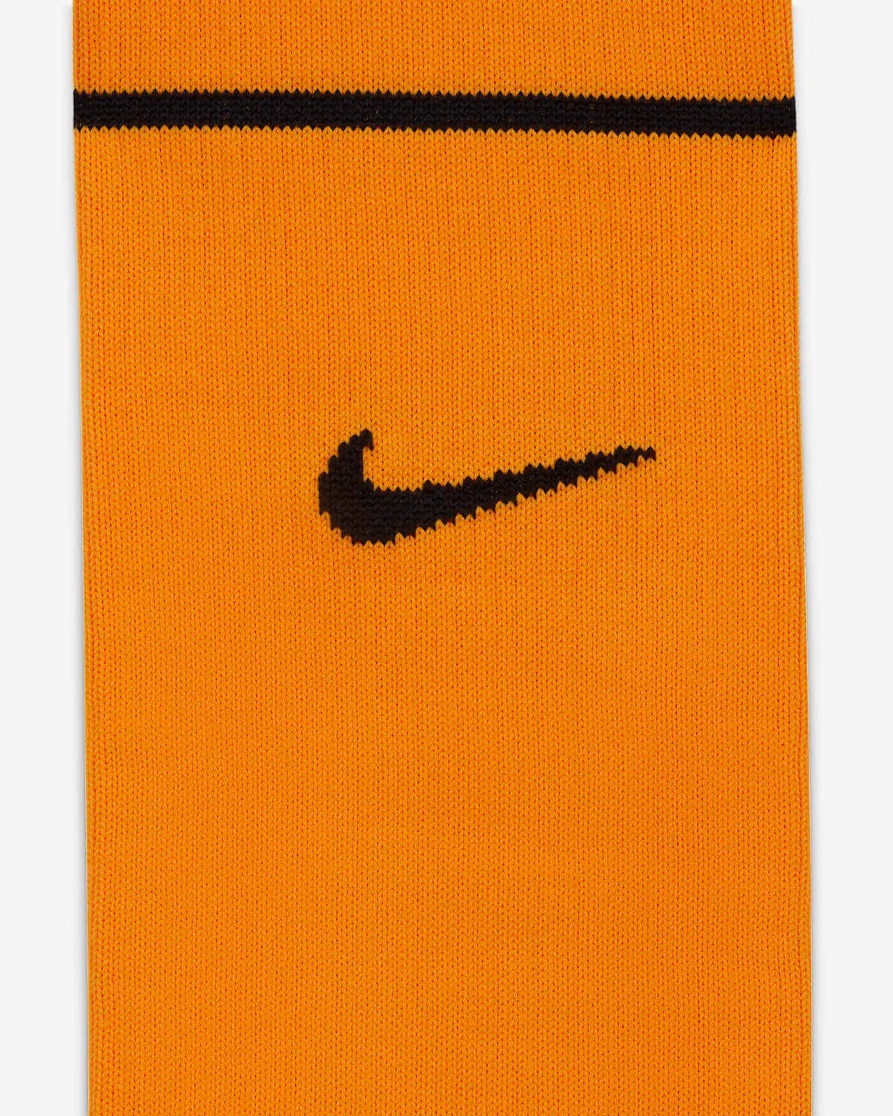 Nike 2022-23 Netherlands Strike Home Knee-High Socks - Orange-Black (Detail 1)