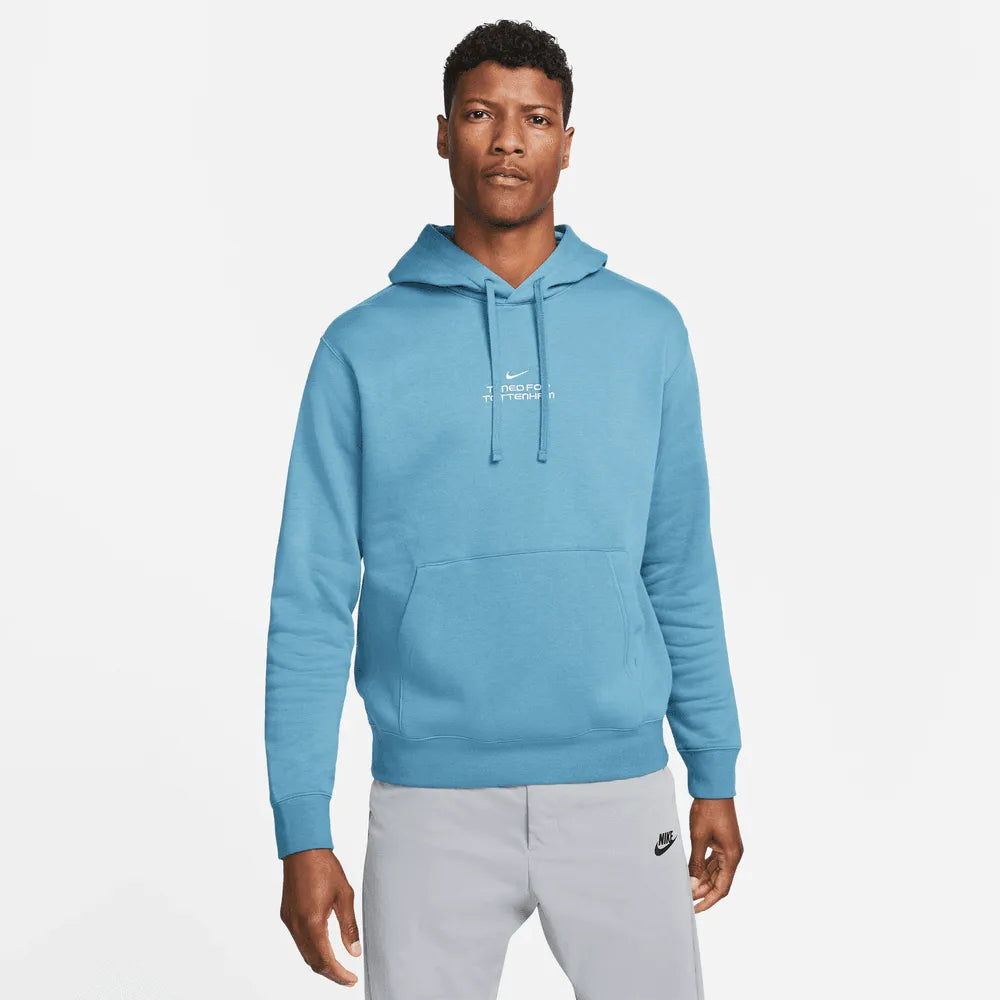 Nike 2022-23 Tottenham Hotspur Club Fleece Pullover Hoodie (Model - Front)