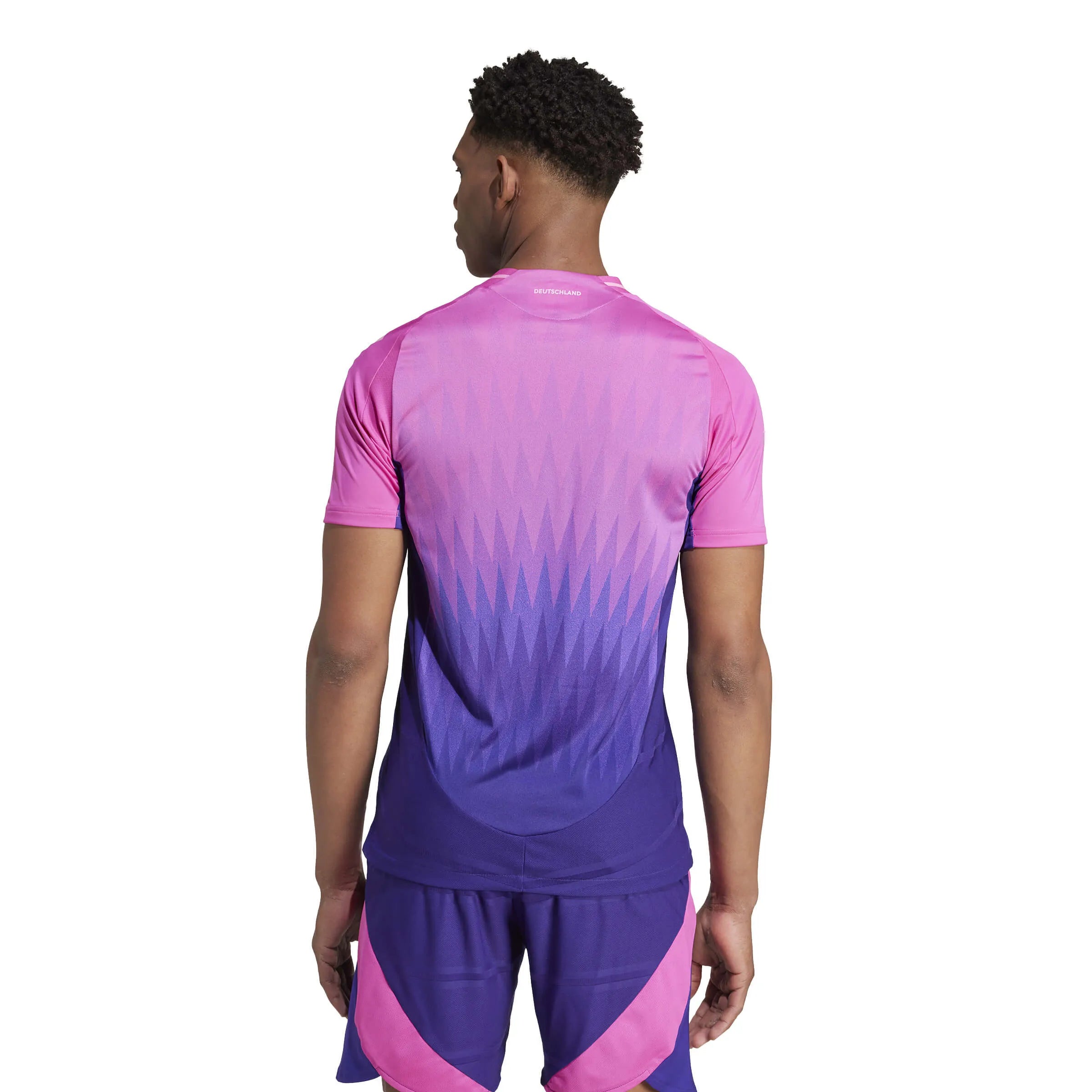 adidas 2024-25 Germany Men's Authentic Away Jersey (Model - Back)