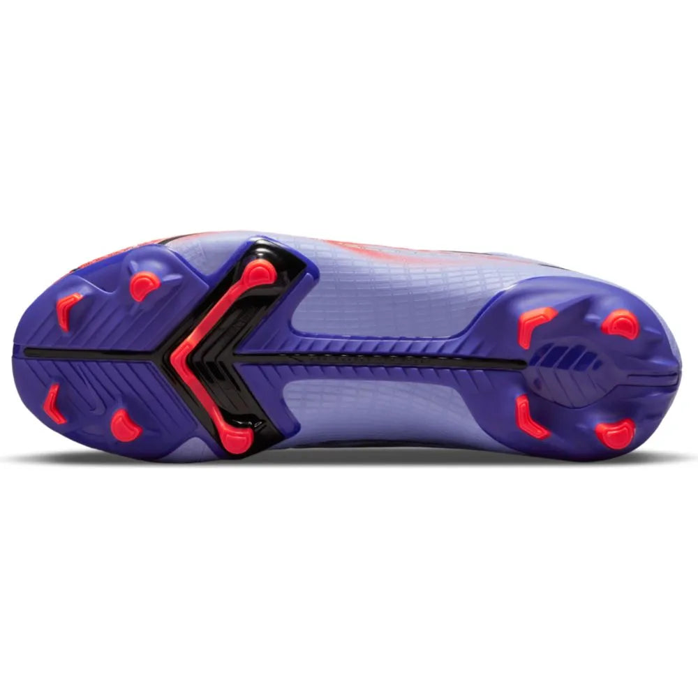 Nike JR Superfly 8 Academy KM FG-MG - Light Thistle-Bright Crimson (Bottom)