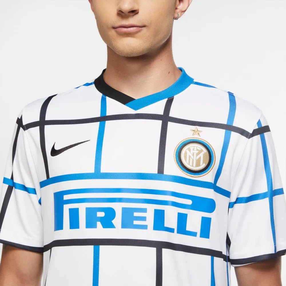 Nike 2020-21 Inter Milan Away Jersey - White-Blue-Black