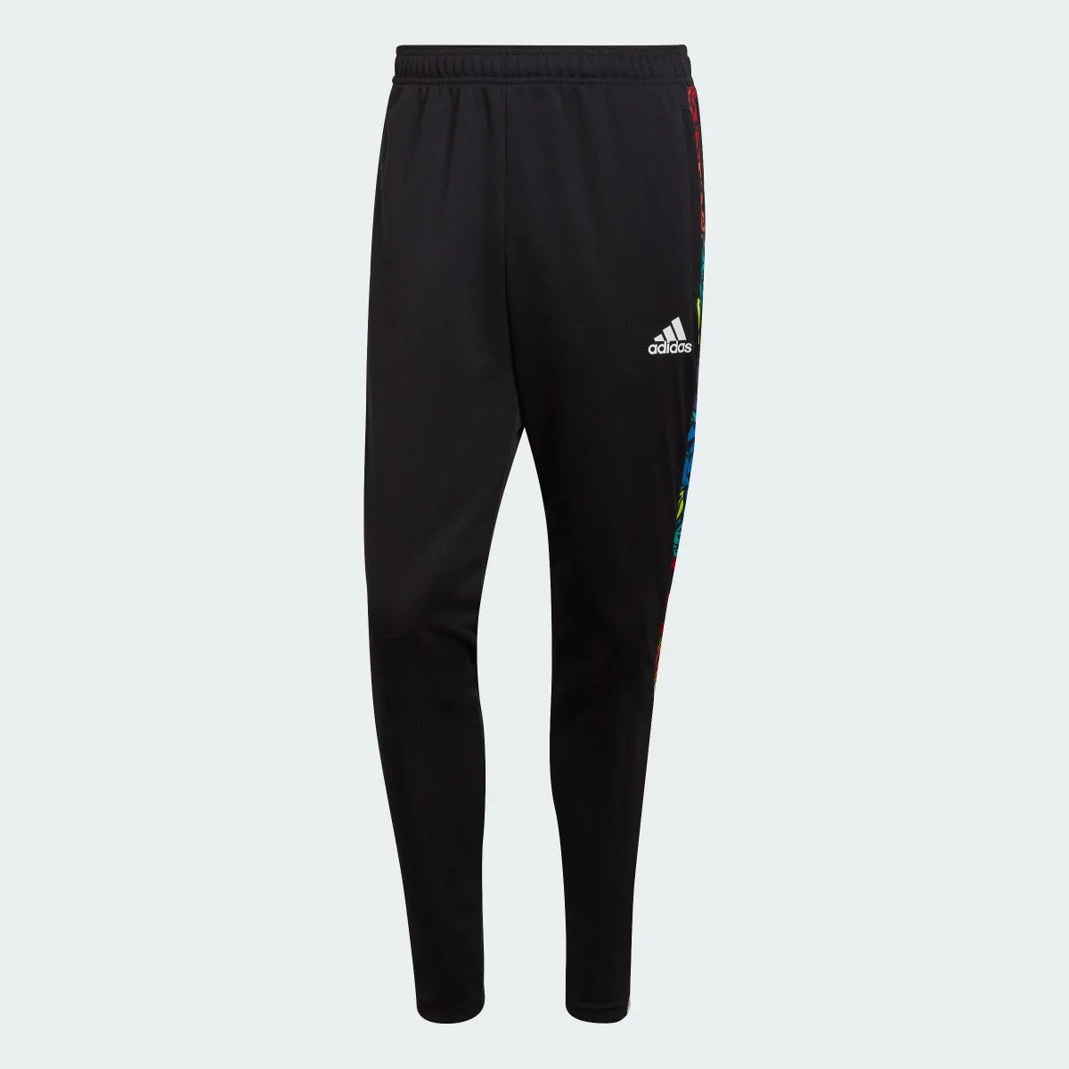 adidas Tiro Pants FLW - Black-Multicolor (Front)