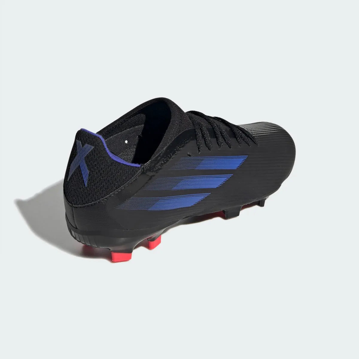Adidas JR X Speedflow .3 FG - Black-Sonic Ink (Diagonal 2)
