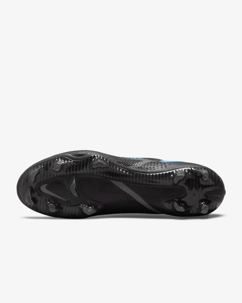 Nike Phantom GT2 Elite FG - Black-Blue (Bottom)