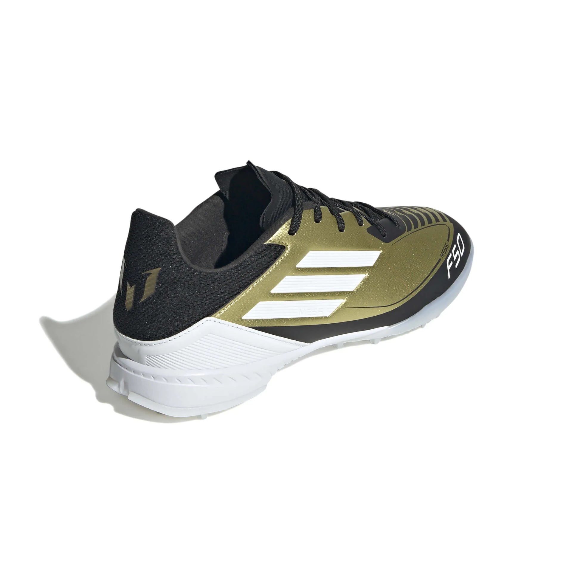adidas Messi F50 League Turf - Triunfo Dorado (FA24) (Lateral - Back)