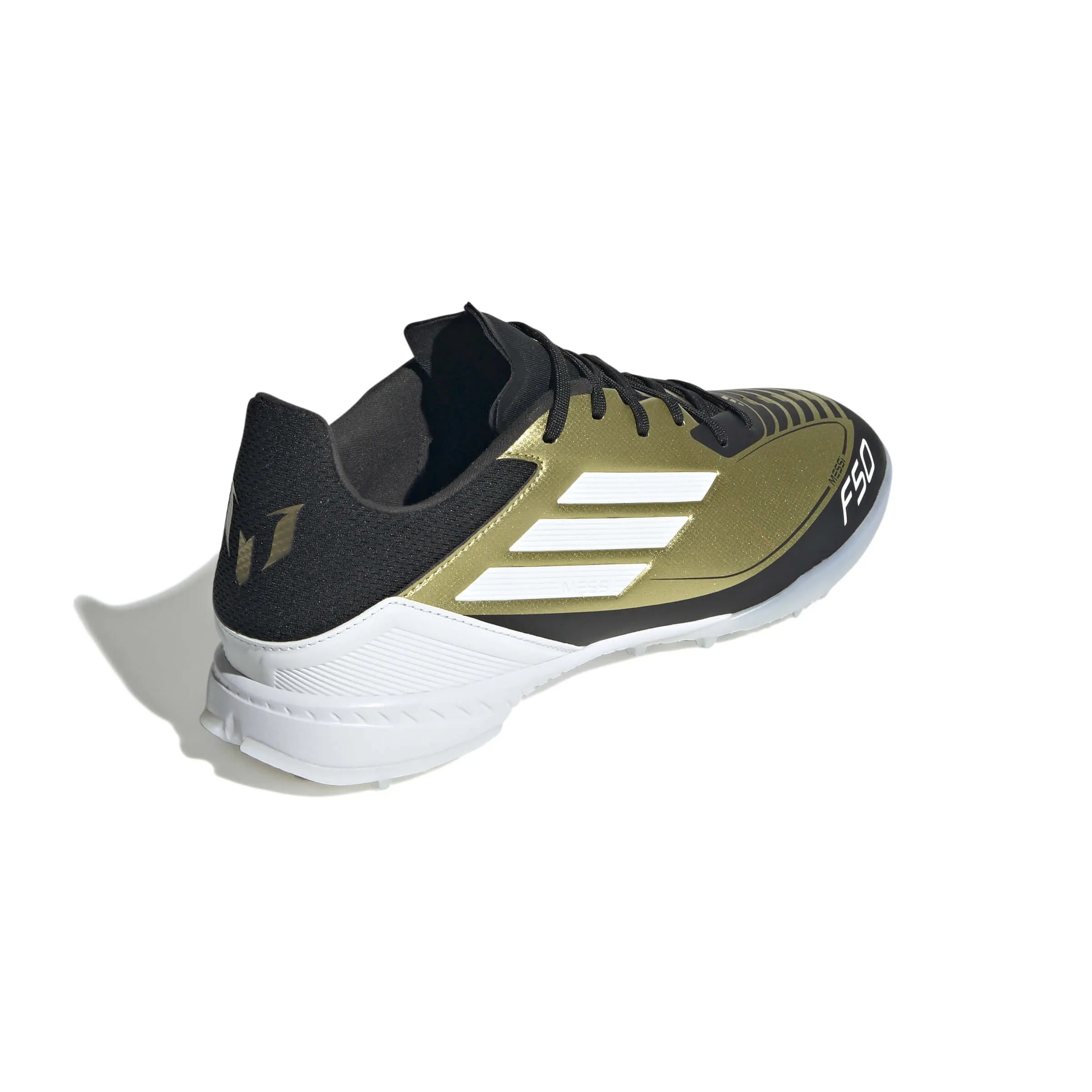 adidas Messi F50 League Turf - Triunfo Dorado (FA24) (Lateral - Back)