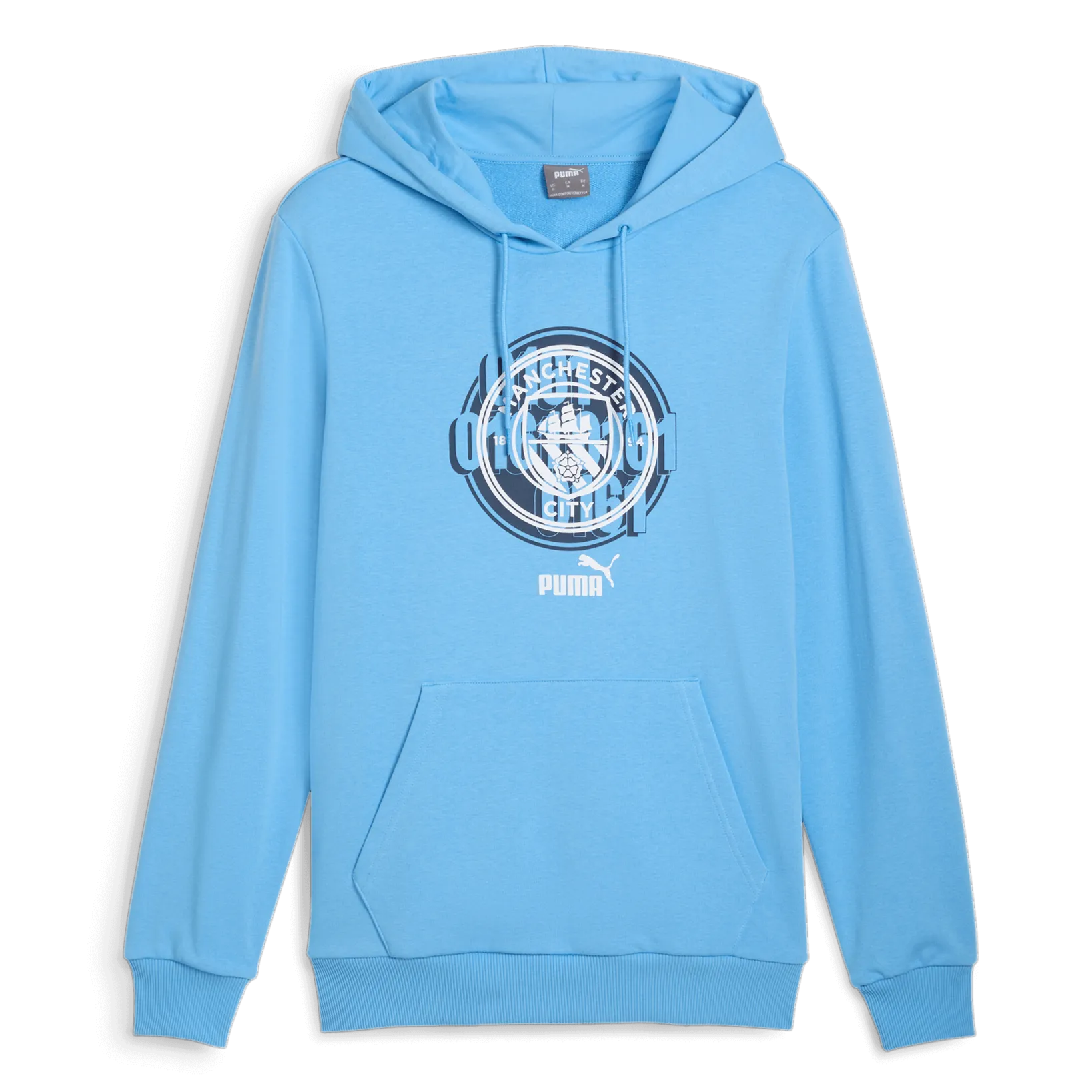 Puma 2024-25 Manchester City Men's FTBLCulture Hoodie (Front)