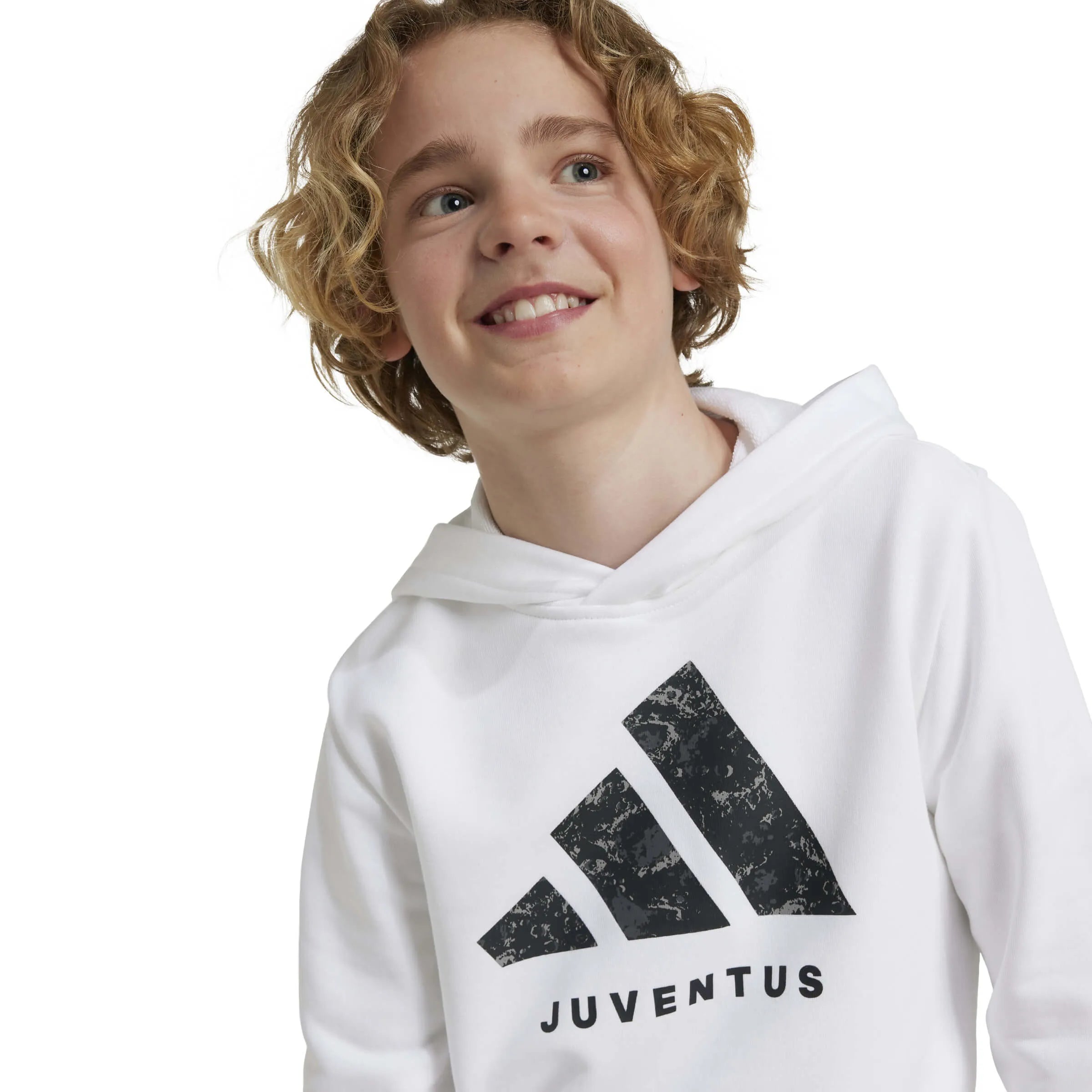 adidas 2024-25 Juventus Youth Hoodie (Detail 1)