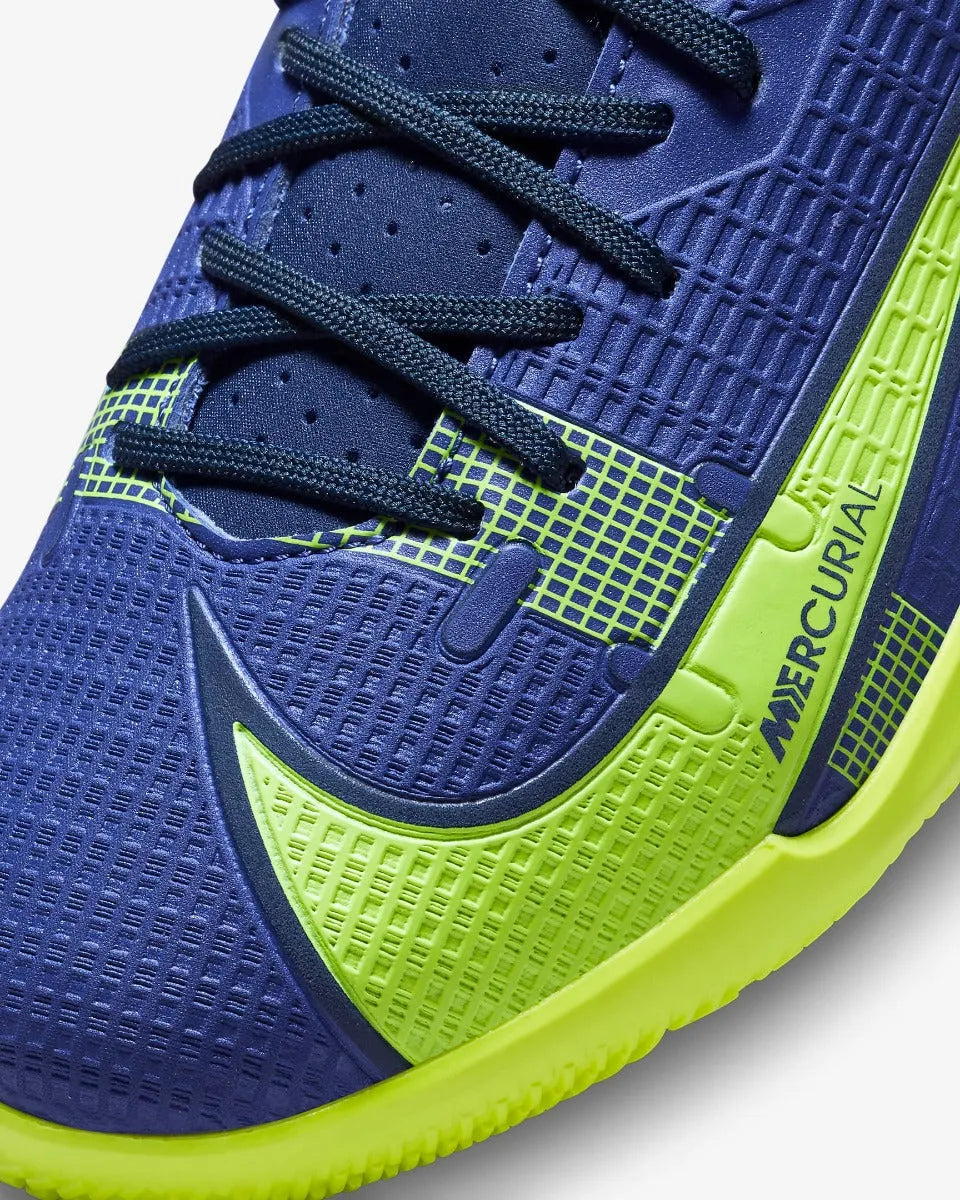 Nike Kids Vapor 14 Academy IC - Lapis Volt-Blue Void (Detail 1)