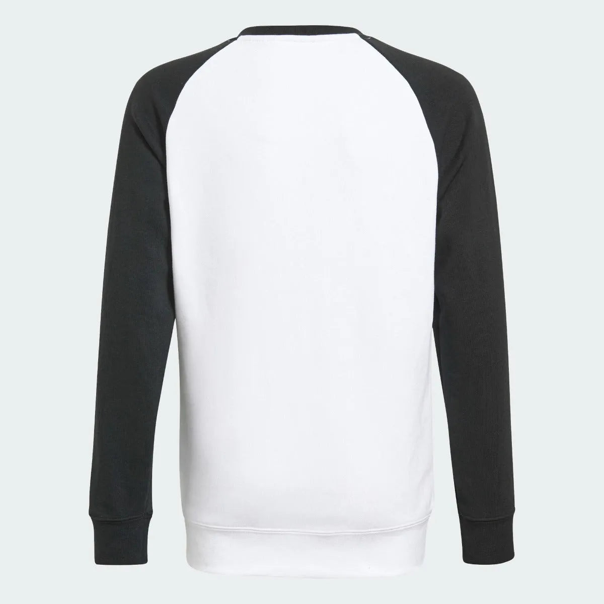 Adidas 2021-22 Juventus Youth Crewneck Sweater - White-Black (Back)