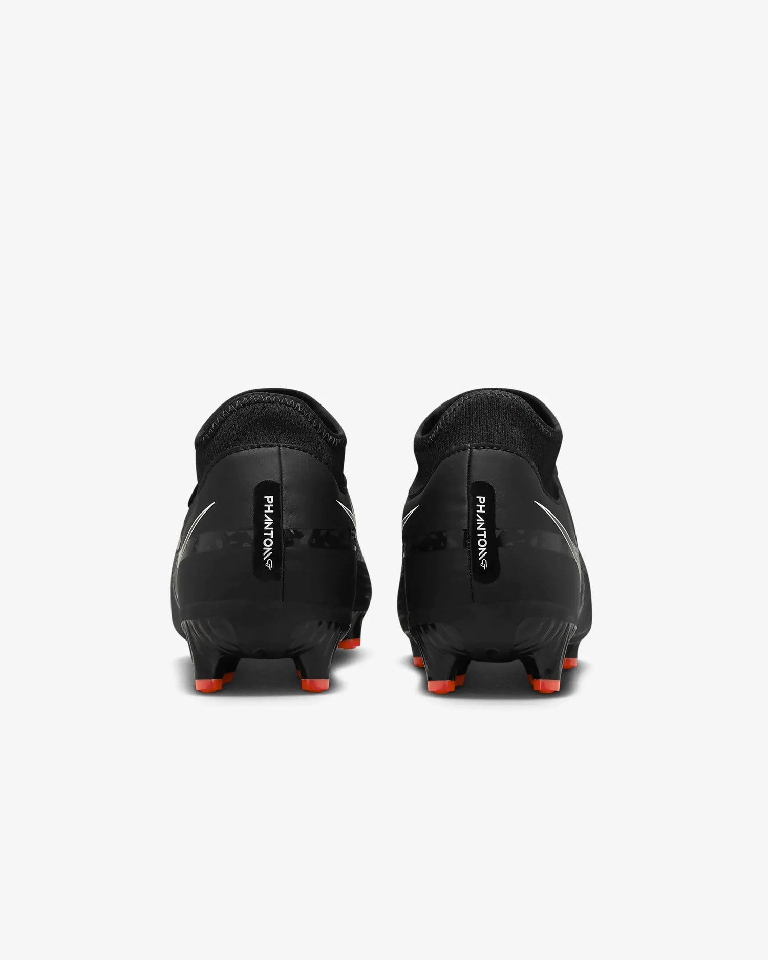 Nike Phantom GT2 Academy DF FG-MG - Black-Smoke Grey (Pair - Back)