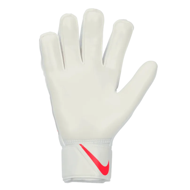 Nike Match Goalkeeper Gloves - White-Blue-Hot Punch (Single - Inner)