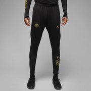 Nike 2022-23 Paris Saint-German 4th Strike Training Pants - Black - Yellow (Model - Front)