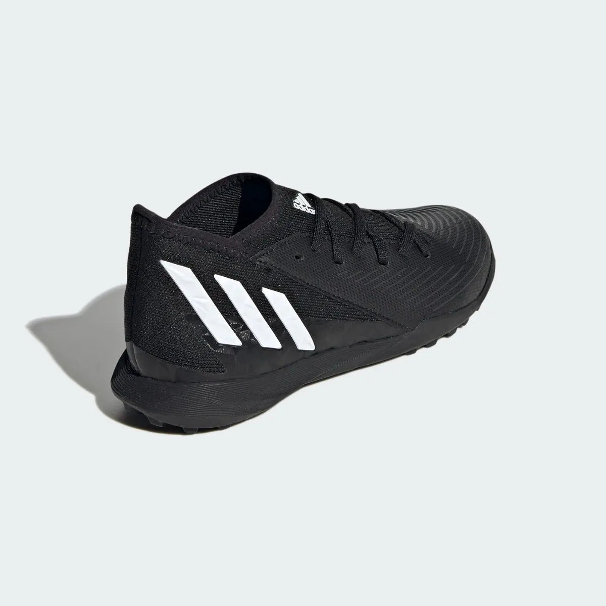 adidas JR Predator Edge .3 Turf - Black-White (Diagonal 2)