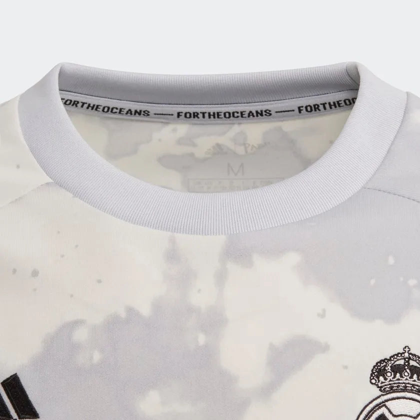 adidas 2019-20 Real Madrid YOUTH Pre-Match Jersey - Grey-White