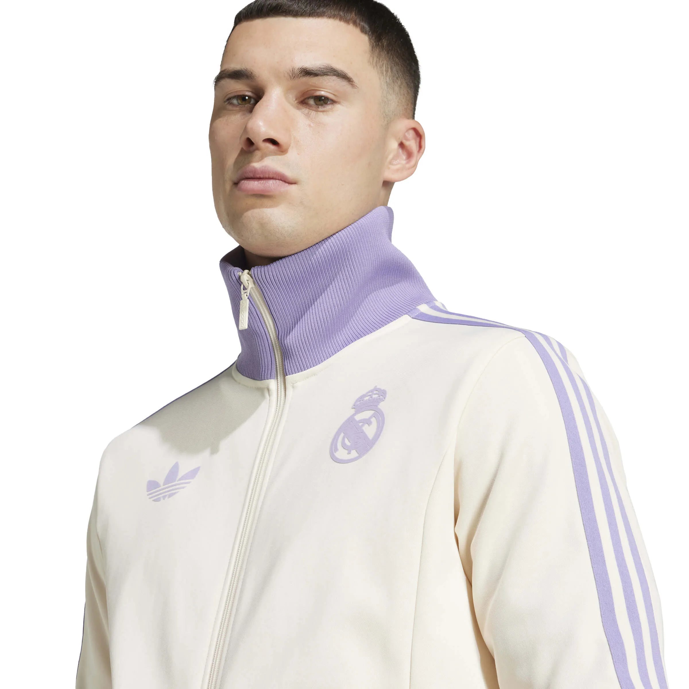 adidas 2024-25 Real Madrid Men's Originals Track Top (Detail 1)