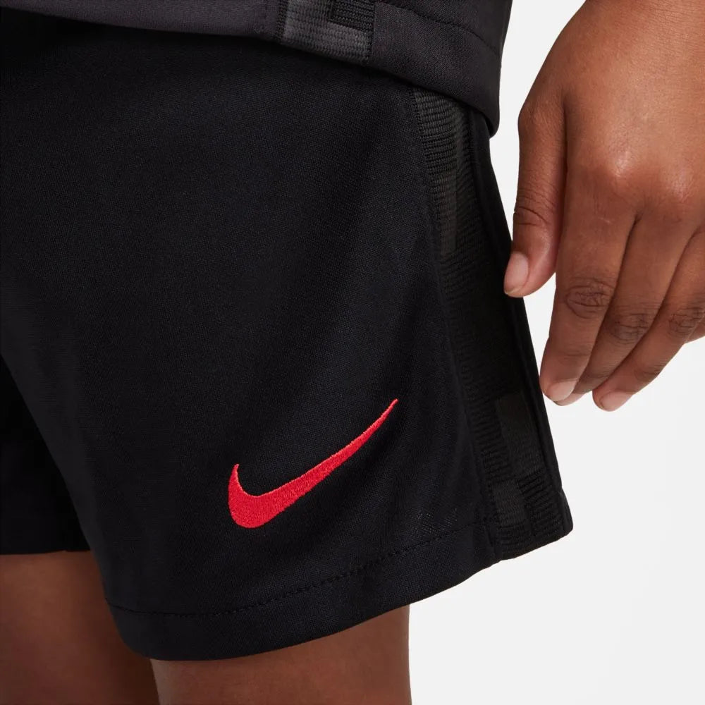 Nike 2021-22 PSG Little Kids Third Kit - Black (Detail 5)