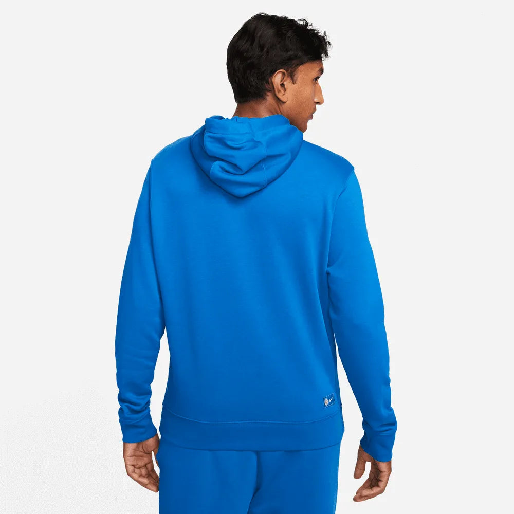 Nike 2023-24 Club America  Men's Fleece PO Hoodie (Model - Back)