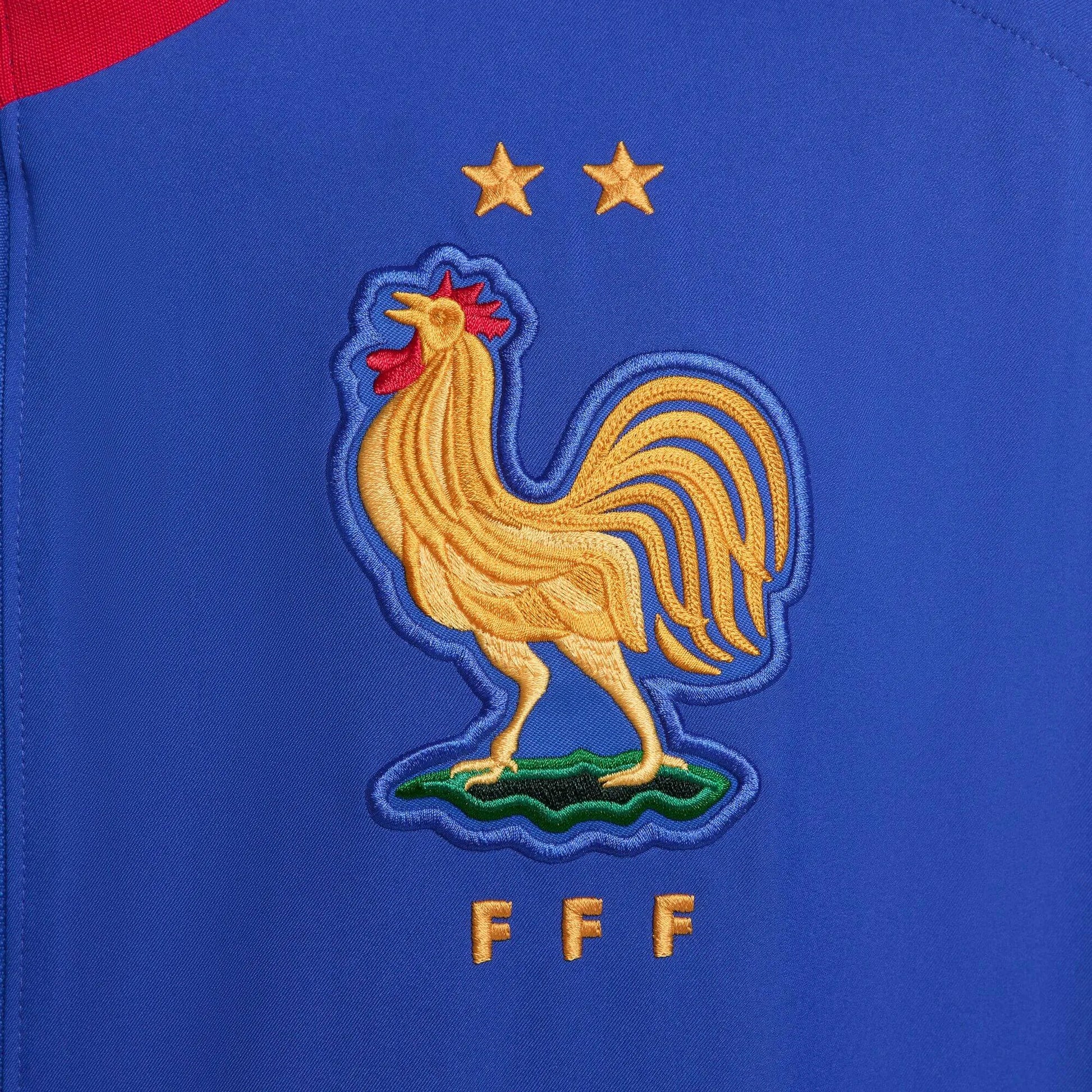 Nike 2024-25 France Men's DF Strike Anthem Jacket (Detail 2)