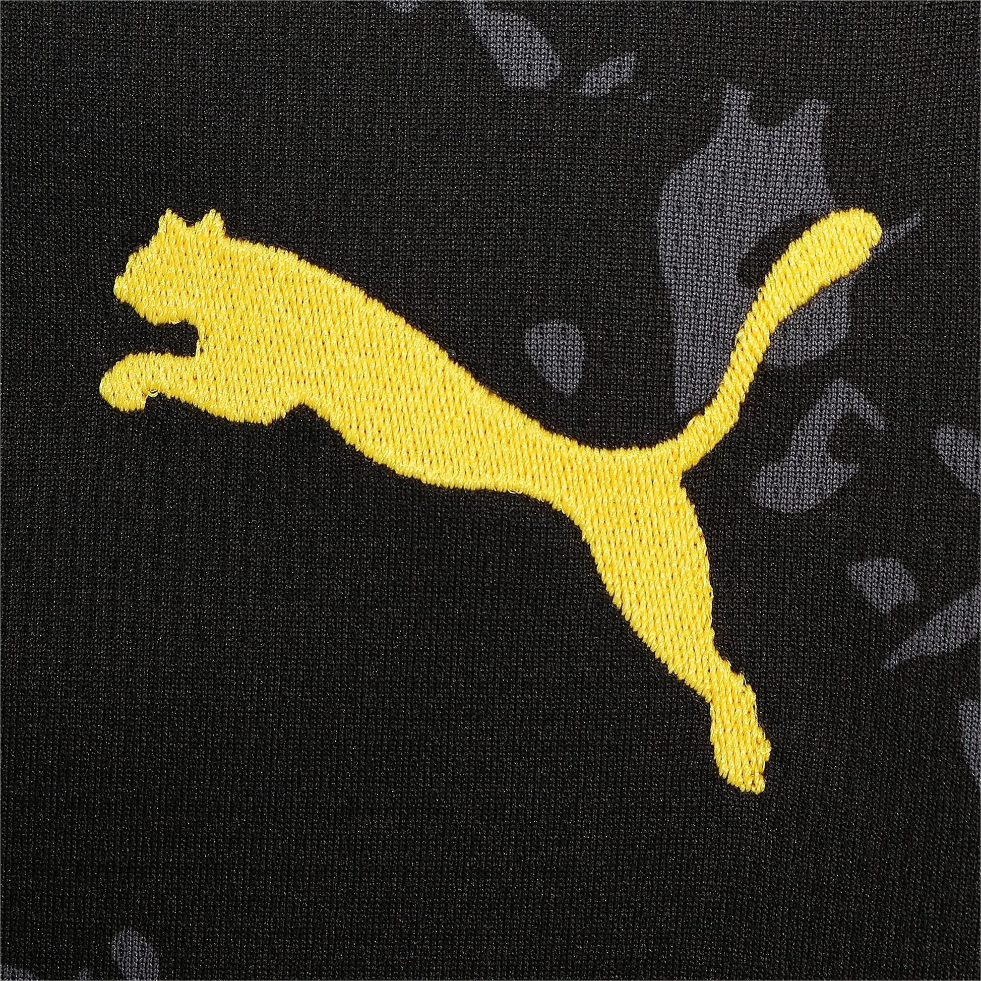 Puma 2023-24 Borussia Dortmund Men's Stadium Away Jersey (Detail 2)
