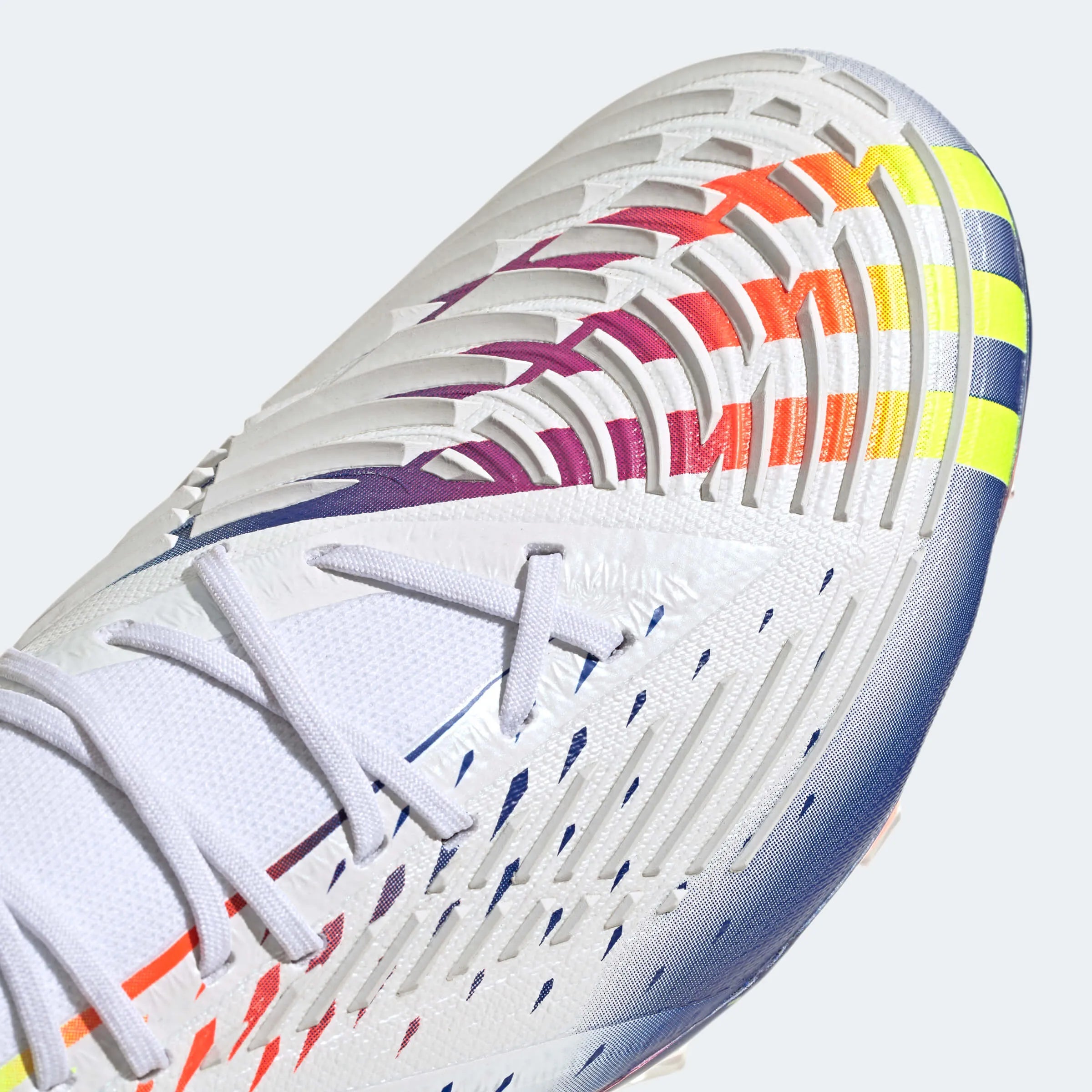 adidas Predator Edge.1 L FG - White-Yellow-Blue (Detail 2)