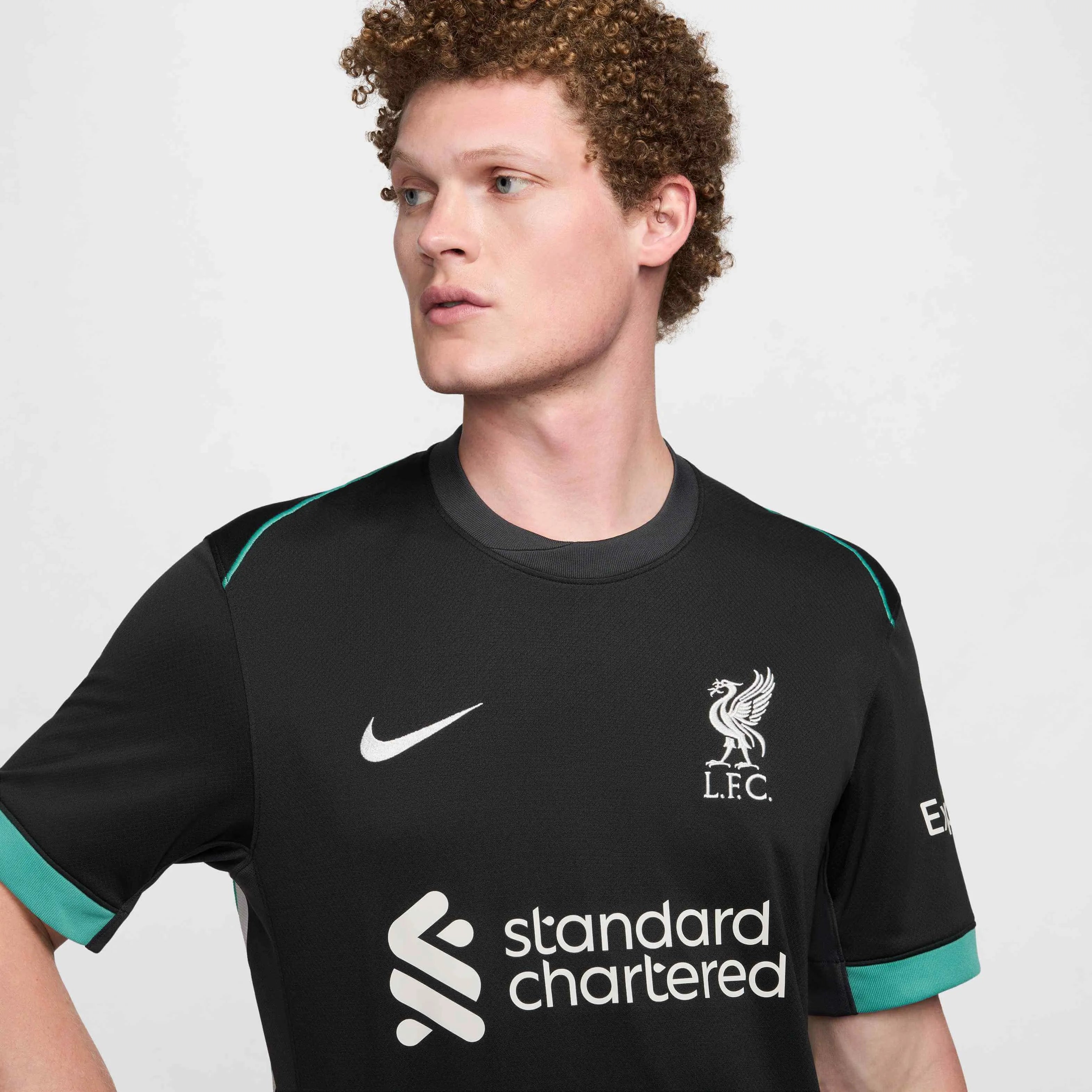 Nike 2024-25 Liverpool Men's Stadium Away Jersey (Detail 1)