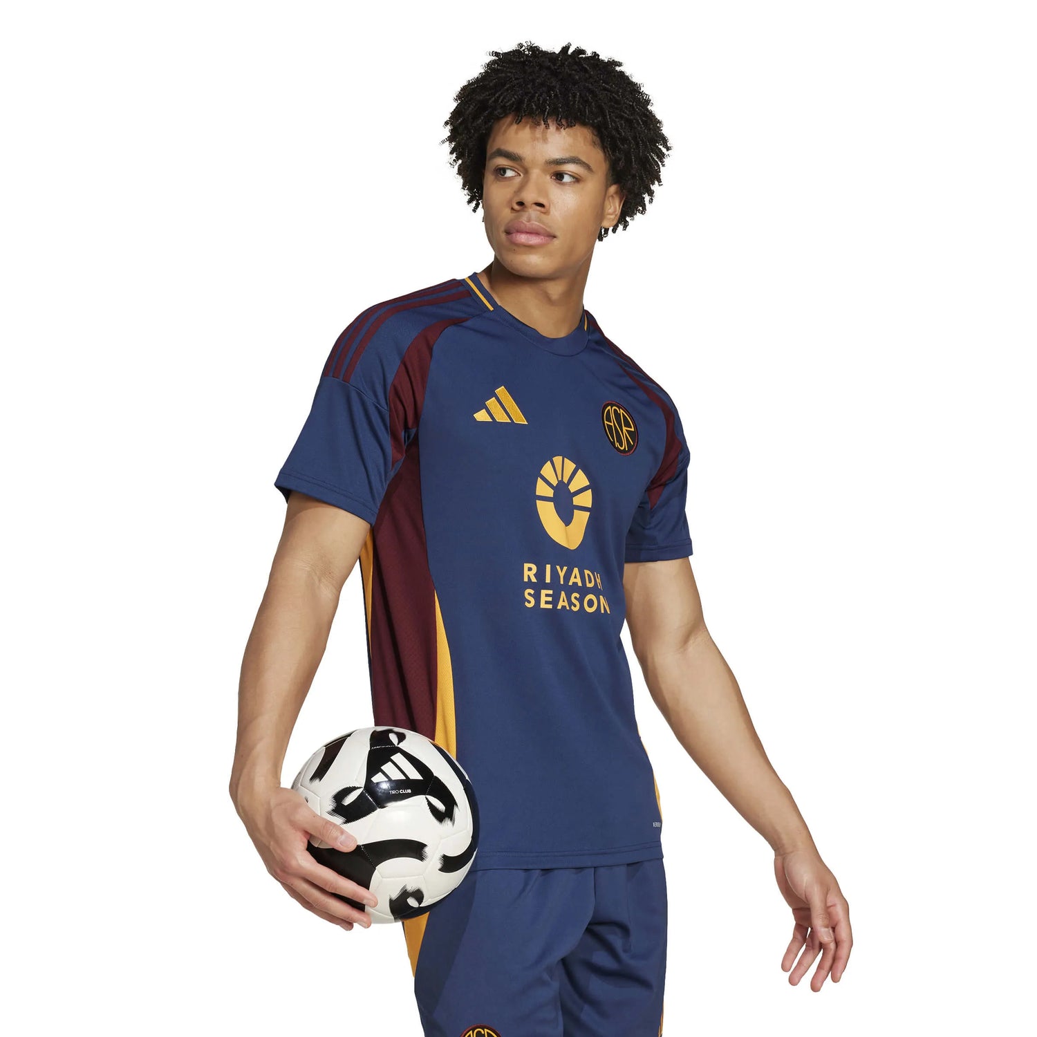 adidas 2024-25 Roma Men's Stadium Third Jersey (Model - Side)