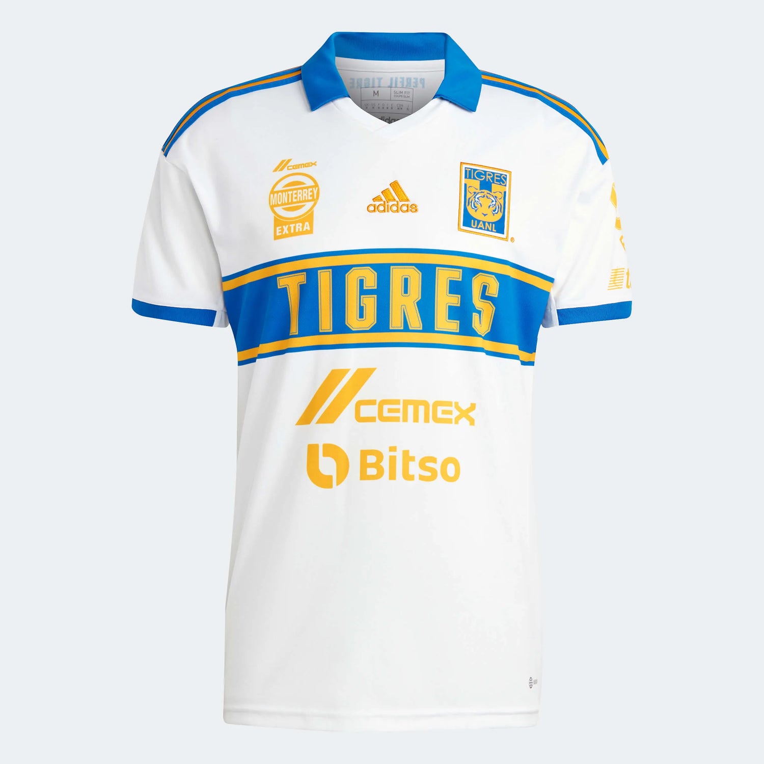adidas 2023-24 Tigres Third Jersey - White (Front)