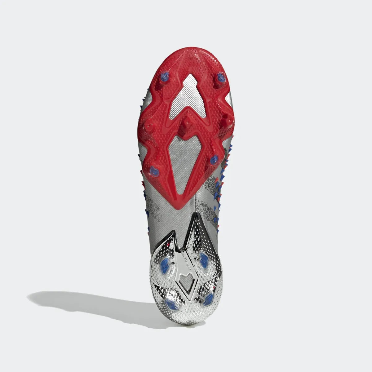 Adidas Predator Freak .1 FG - Silver Metallic-Red-Royal (Bottom)